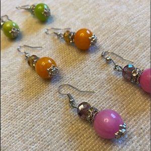 Beautiful and Colorful Earring Set